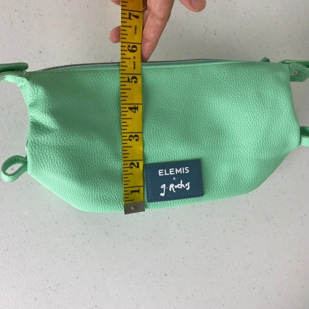 Elemis x Gretchen Roehrs Cosmetic Bag Women OS Mint Green Fashion Illustration